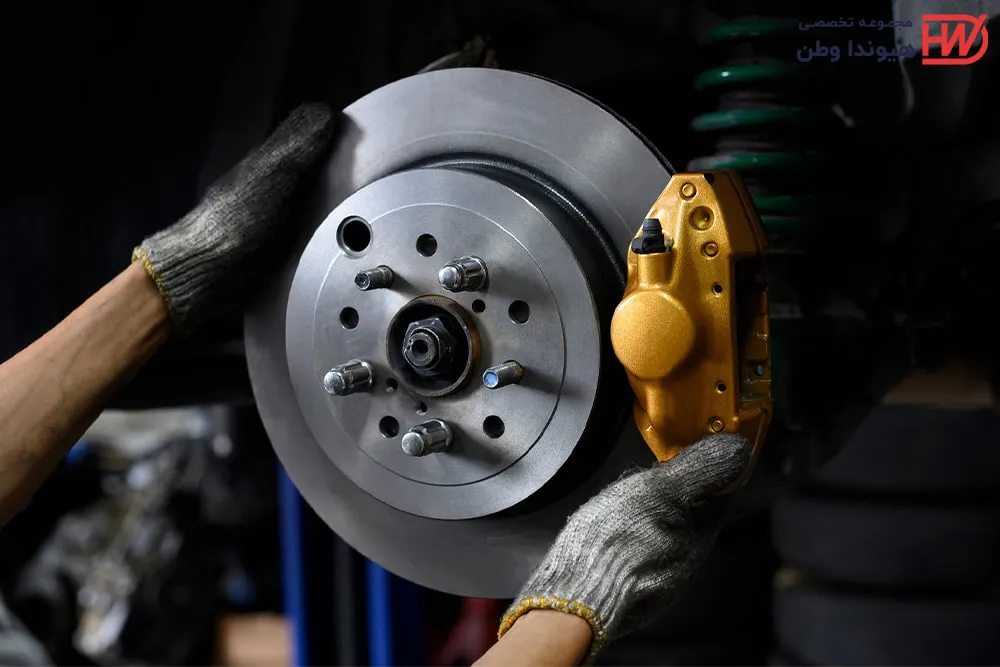 تعویض لنت ترمز هیوندا