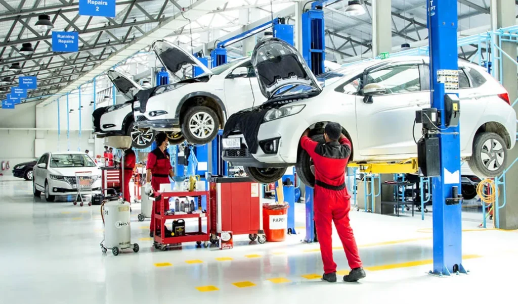 تعمیرگاه خودرو نزدیک من